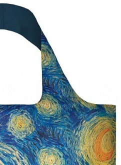 Nákupná taška LOQI Museum, Van Gogh - The Starry Night Recycled 7