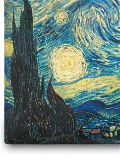 Nákupná taška LOQI Museum, Van Gogh - The Starry Night Recycled 8