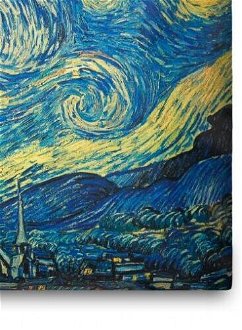 Nákupná taška LOQI Museum, Van Gogh - The Starry Night Recycled 9