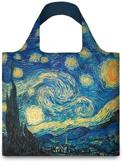 Nákupná taška LOQI Museum, Van Gogh - The Starry Night Recycled 2