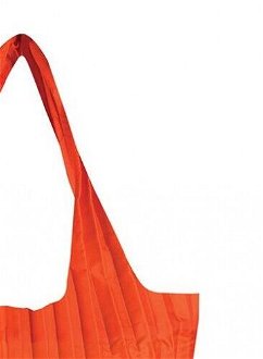 Nákupná taška LOQI Pleated Orange 7