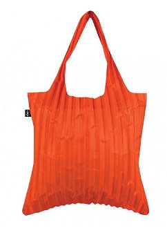 Nákupná taška LOQI Pleated Orange 2