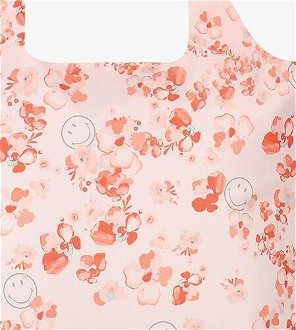 Nákupná taška LOQI Smiley Blossom Recycled 5
