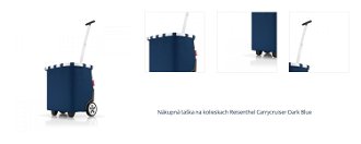 Nákupná taška na kolieskach Reisenthel Carrycruiser Dark Blue 1