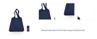 Nákupná taška Reisenthel Mini Maxi Shopper Mixed Dots Red 1