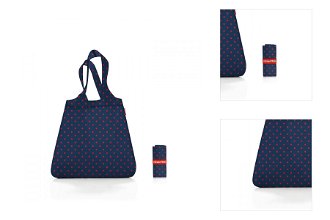 Nákupná taška Reisenthel Mini Maxi Shopper Mixed Dots Red 3