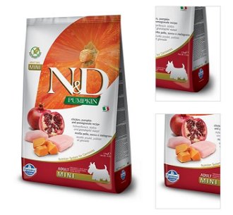 N&amp;D dog GF PUMPKIN ADULT MINI chicken/pomegranate - 2,5kg 3