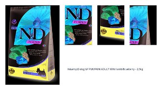 N&amp;D dog GF PUMPKIN ADULT MINI lamb/blueberry - 2,5kg 1