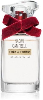 Naomi Campbell Prét a Porter Absolute Velvet toaletná voda pre ženy 15 ml