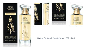 Naomi Campbell Prêt-à-Porter - EDT 15 ml 1