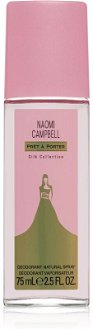 Naomi Campbell Prét a Porter Silk Collection deodorant s rozprašovačom pre ženy 75 ml