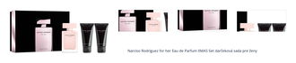 Narciso Rodriguez for her Eau de Parfum Set darčeková sada pre ženy 1