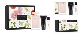 Narciso Rodriguez For Her - EDP 100 ml + tělové mléko 50 ml + EDP 10 ml 3