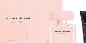 Narciso Rodriguez For Her – EDP 50 ml + telové mlieko 50 ml + sprchový gél 50 ml 5