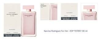 Narciso Rodriguez For Her - EDP TESTER 100 ml 1