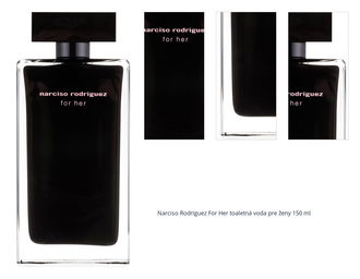 Narciso Rodriguez for her toaletná voda pre ženy 150 ml 1