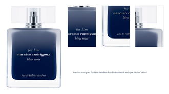 Narciso Rodriguez for him Bleu Noir Extrême toaletná voda pre mužov 100 ml 1