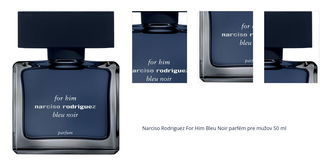 Narciso Rodriguez for him Bleu Noir parfém pre mužov 50 ml 1