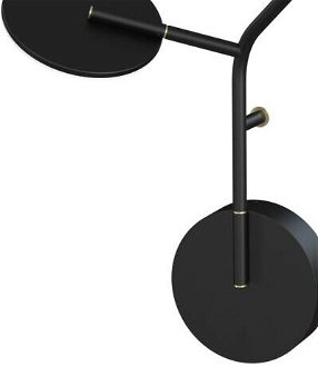 Nástenná lampa Ballon 3 pravostranná, viac variantov - TUNTO Model: černý rám a krycí část, panel dubová překližka 8