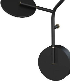 Nástenná lampa Ballon 3 pravostranná, viac variantov - TUNTO Model: černý rám a krycí část, panel ořechová překližka 8