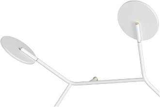 Nástenná lampa Ballon 5 B, viac variantov - TUNTO Model: bílý rám a krycí část, panel ořechová překližka 6
