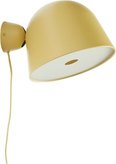 Nástenná lampa "Kuppi 2.0", 2 varianty - Woud Varianta: horčicovo žltý kov 2