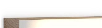 Nástenné svetlo LED60, priame svetlo, viac variantov - TUNTO Model: 400 mm přírodní ořech, externí driver se stmívačem 6