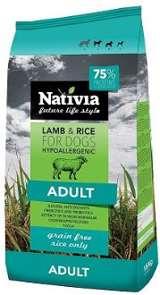 NATIVIA dog  ADULT lamb - 15kg