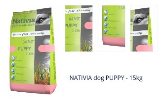 NATIVIA dog PUPPY - 15kg 1