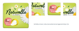 NATURELLA Classic s vôňou harmančeka Normal Hygienické Vložky 10 ks 1