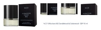 N.C.P. Olfactives 602 Sandalwood & Cedarwood - EDP 10 ml 1