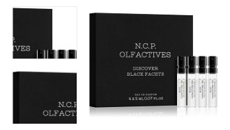 N.C.P. Olfactives Black Facets Discovery set sada unisex 4
