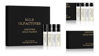 N.C.P. Olfactives Gold Facets Discovery set sada unisex 3