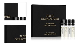 N.C.P. Olfactives Gold Facets Discovery set sada unisex 4