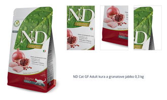 ND Cat GF Adult kura a granatove jablko 0,3 kg 1