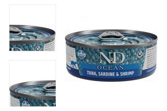 N&D Cat konzerva ocean tuniak, sardinka a krevety 70 g 4