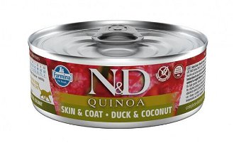 ND Cat konzerva Quinoa kačka a kokos 80 g