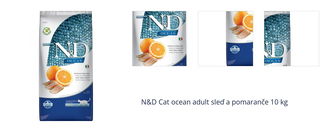 N&D Cat ocean adult sleď a pomaranče 10 kg 1