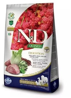 ND Dog GF Quinoa Adult Mini Digest jahňa 2,5 kg