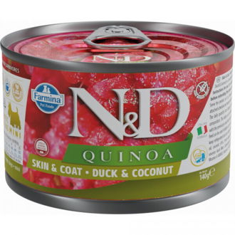 ND Dog konz. Quinoa kačka a kokos 140 g
