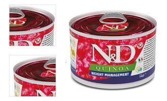 ND Dog konz. Quinoa Weight management jahňa 140g 4