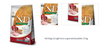 ND Dog LG Light kura a granátové jablko 12 kg 1