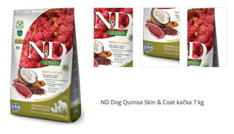 ND Dog Quinoa Skin & Coat kačka 7 kg 1