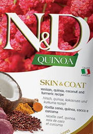 ND Dog medium & maxi Quinoa Skin&Coat zverina 2,5 kg 5