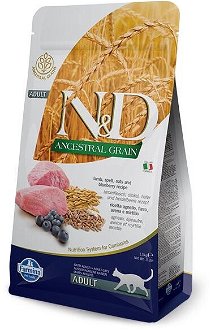 N&D Low Grain Cat Adult Lamb & Blueberry 1,5 kg