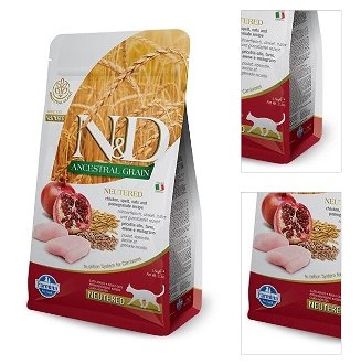 N&D Low Grain Cat Neutered Chicken & Pomegranate 1,5 kg 3
