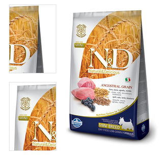 N&D Low Grain Dog Adult Lamb & Blueberry Mini 2,5 kg 4