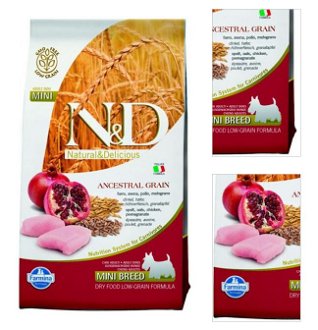 N&D Low Grain DOG Adult Mini Chicken & Pomegranate 2,5 kg 3