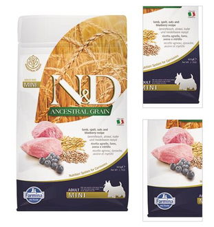 N&D Low Grain dog Adult Mini Lamb & Blueberry 800 g 3