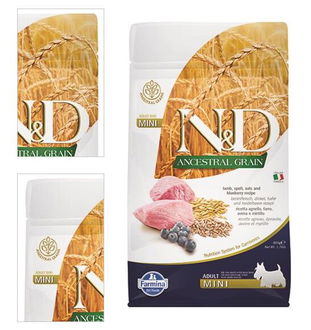 N&D Low Grain dog Adult Mini Lamb & Blueberry 800 g 4